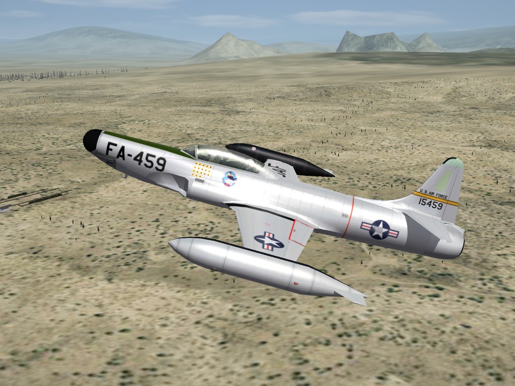 SF2 Lockheed F-94B Starfire Pak by ErikGen