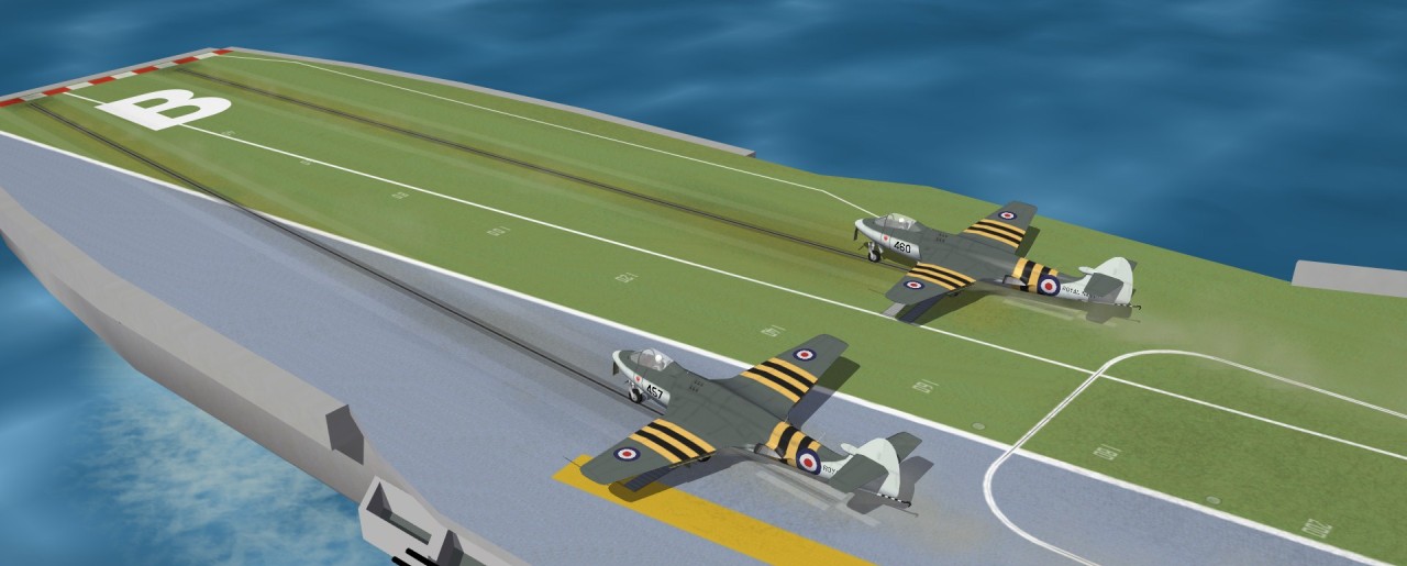 HMS Bulwark (R08) Hi Res Deck