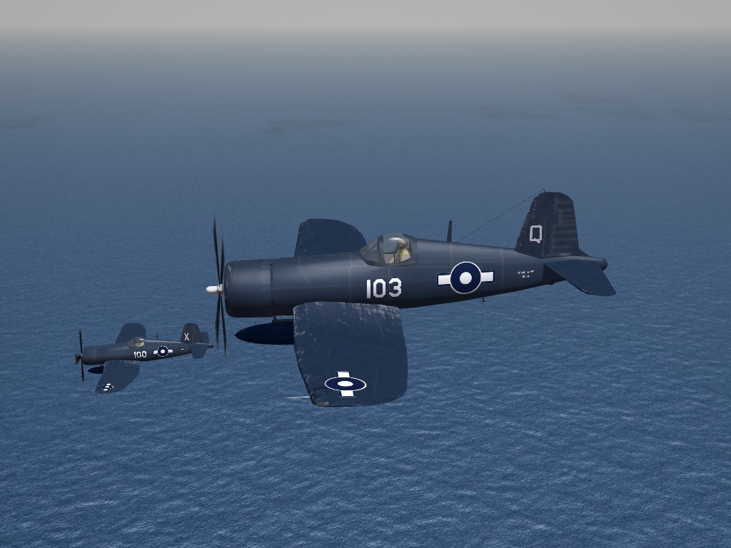 Vought Corsair MK.4, RN Fleet Air Arm, by Mod Mafia/TMF