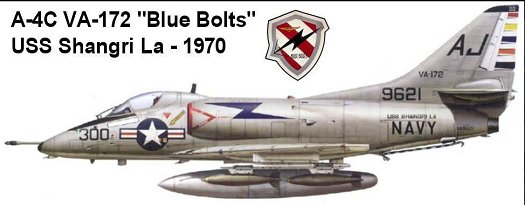 VA-172 Blue Bolts 1969/1970