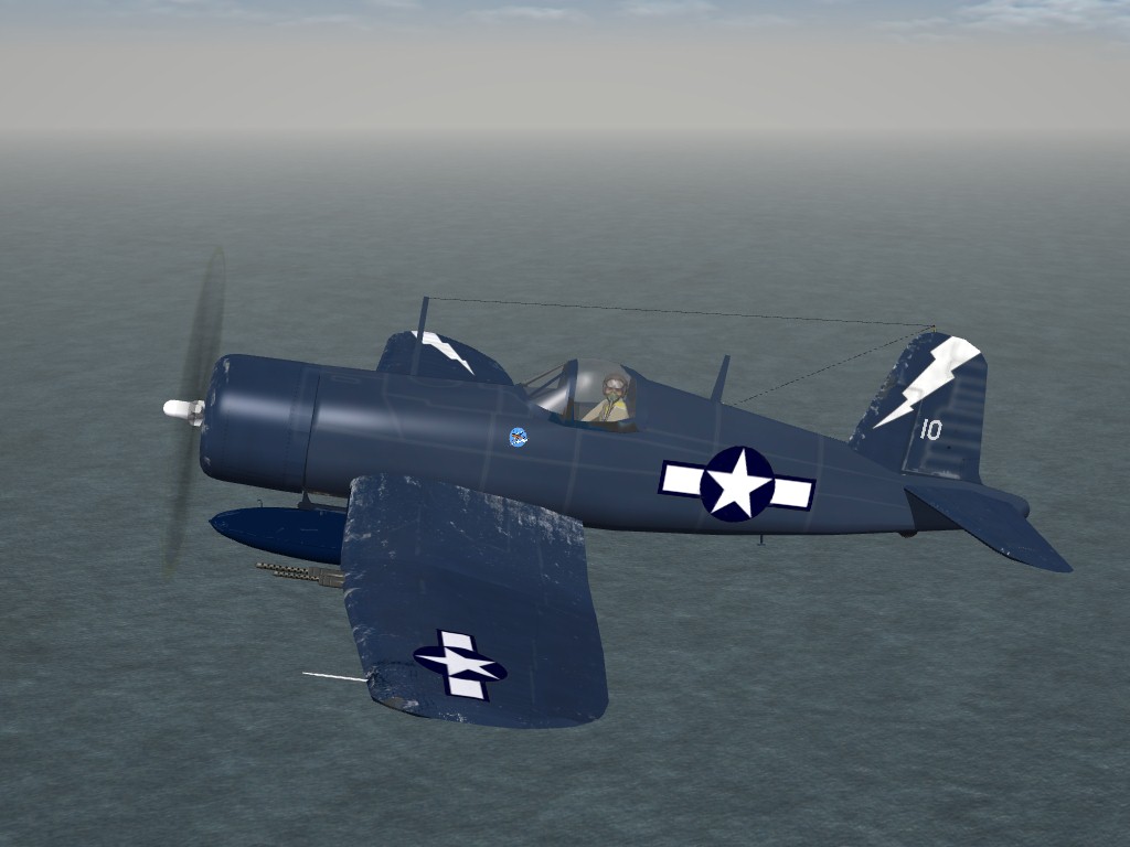 SF2 WW2 F4U-1C Corsair by Mod Mafia/TMF