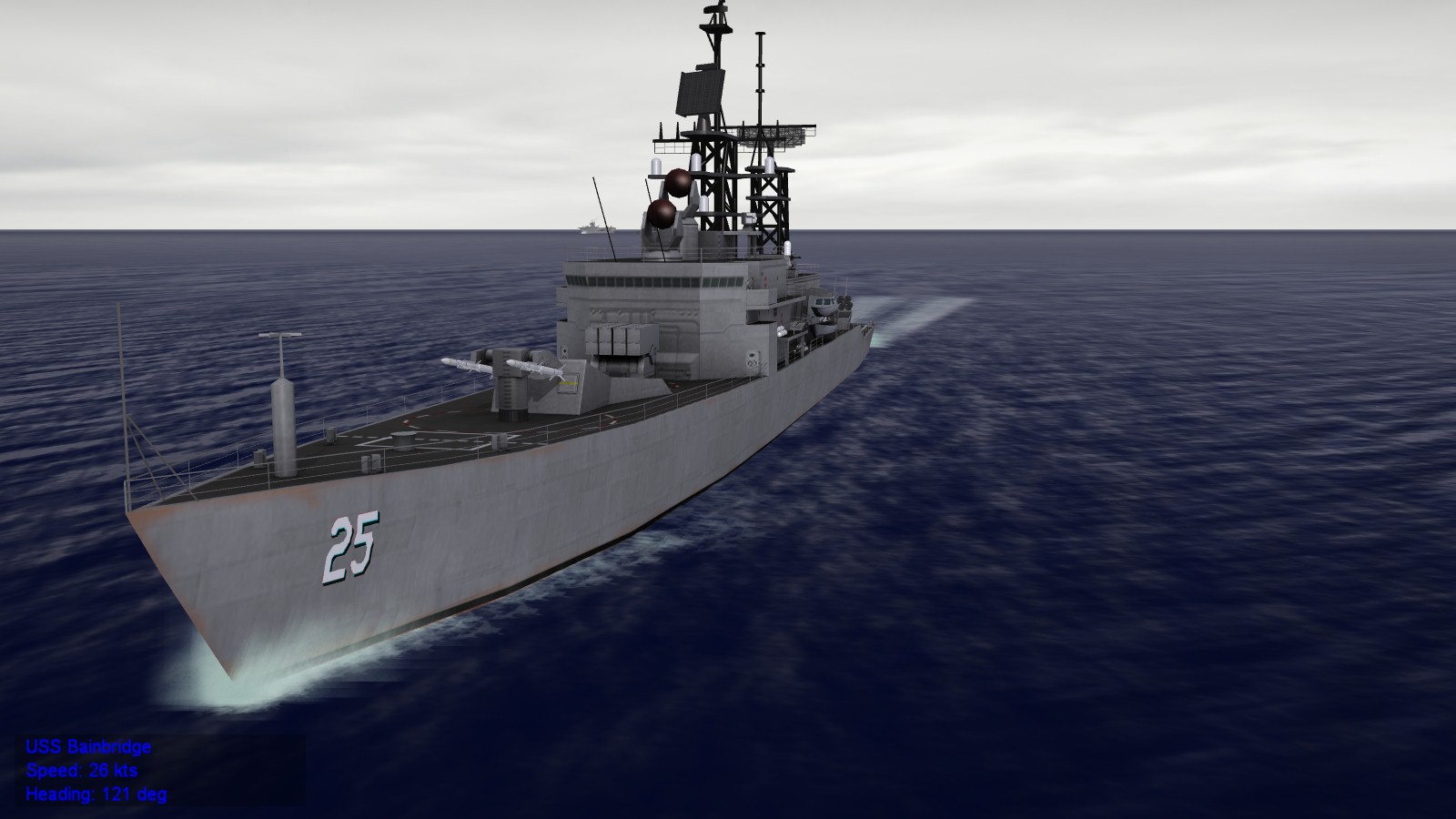 CGN-25 USS Bainbridge