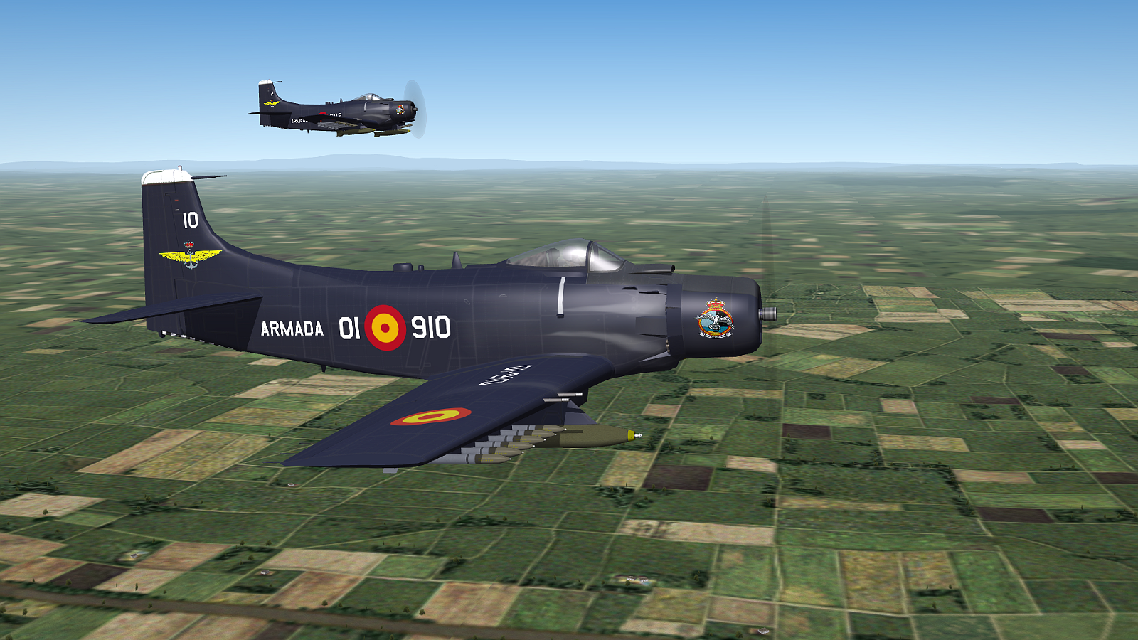 [Fictional] Douglas A-1S Gavia (Loon) for STRIKE FIGHTERS 2