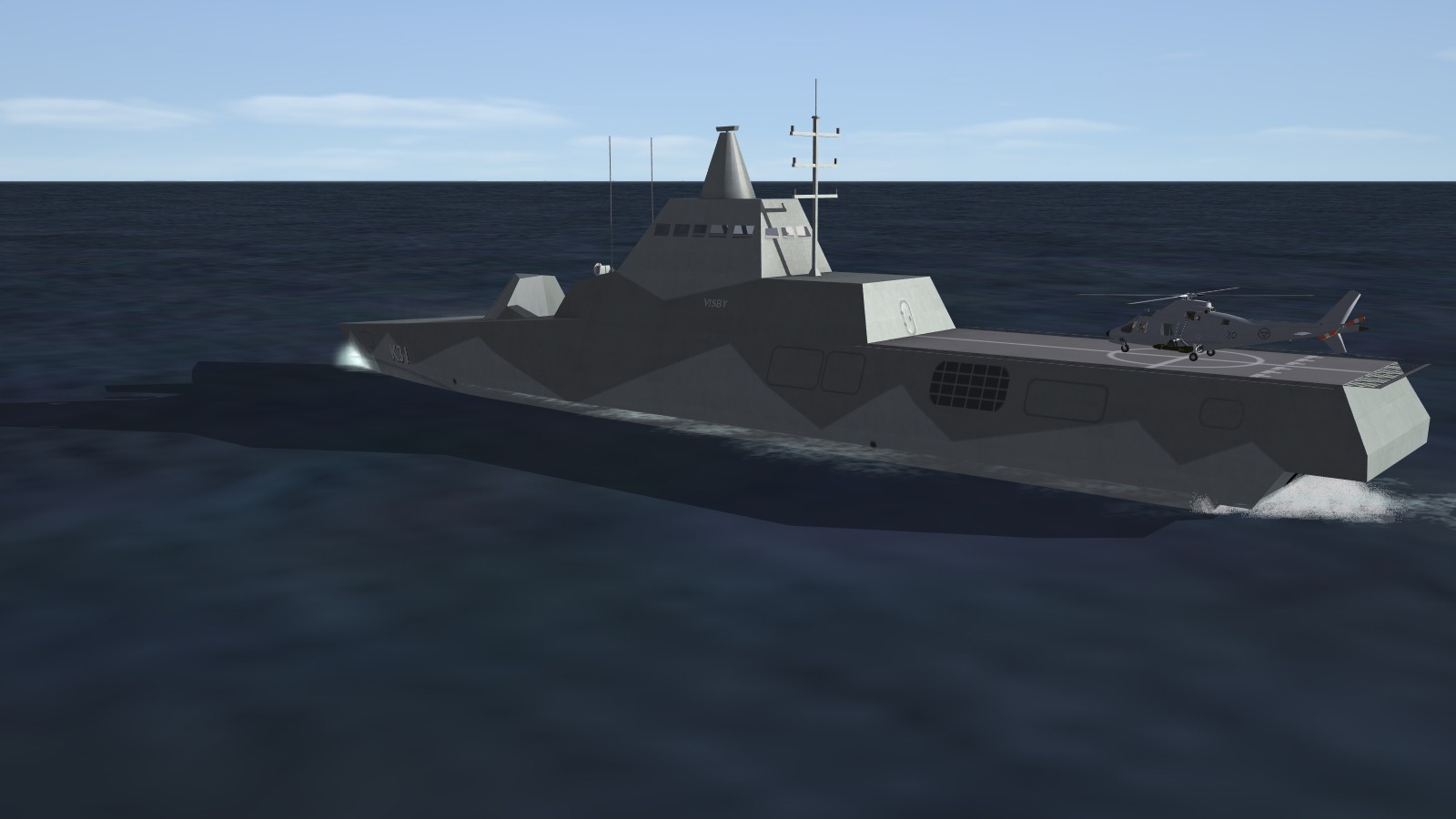 Visby class corvette