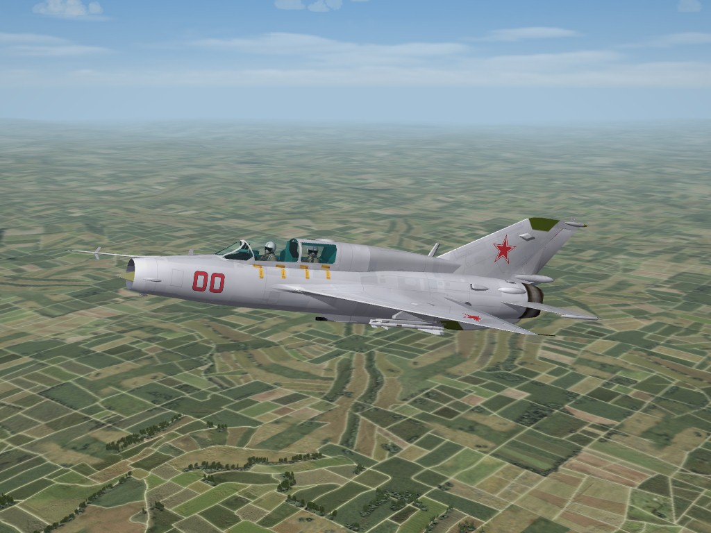 MiG-21UM Mongol by AmokFloo