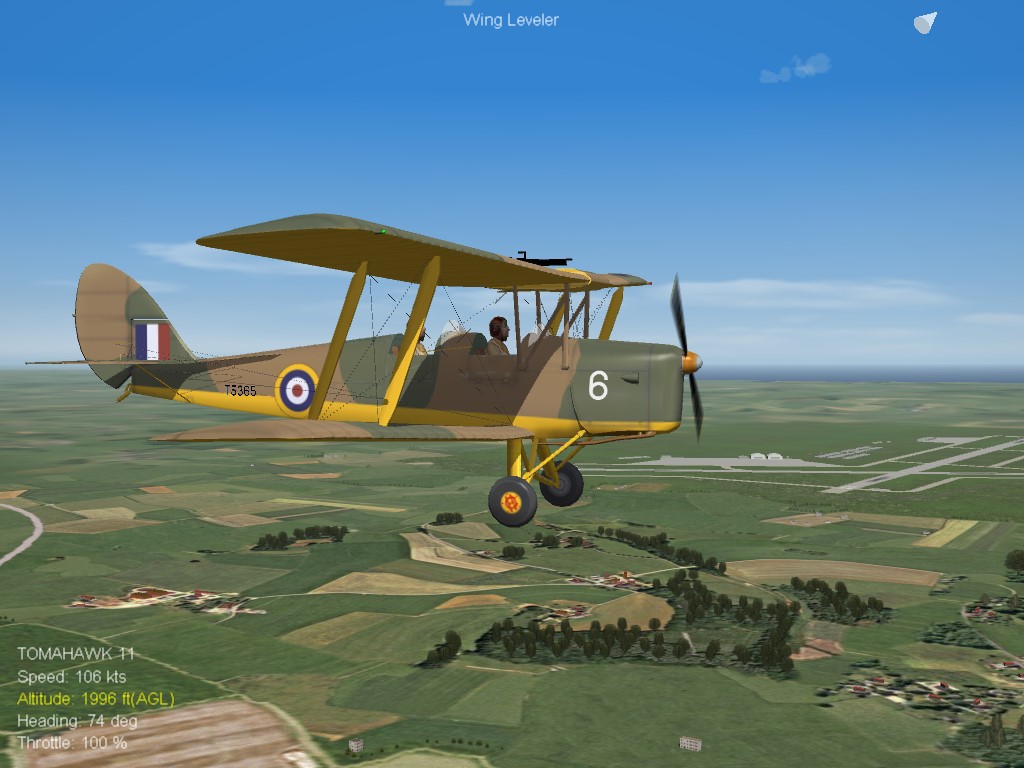 SF2 WW2 DH TigerMoth by RussoUK