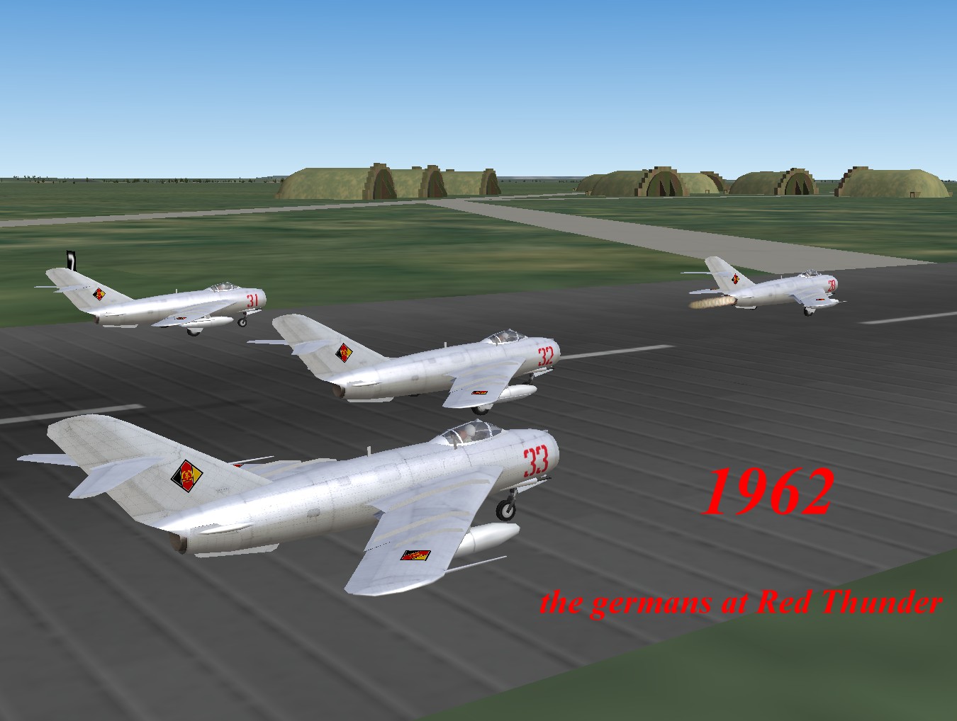 1962  the germans at Red Thunder