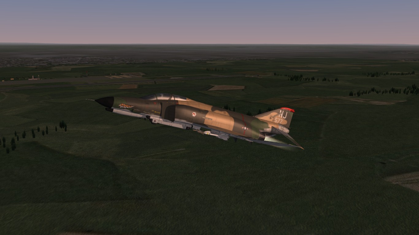 Stock F-4 Phantom 2 USAFCamo1 Decalpack, and Ini Tweek