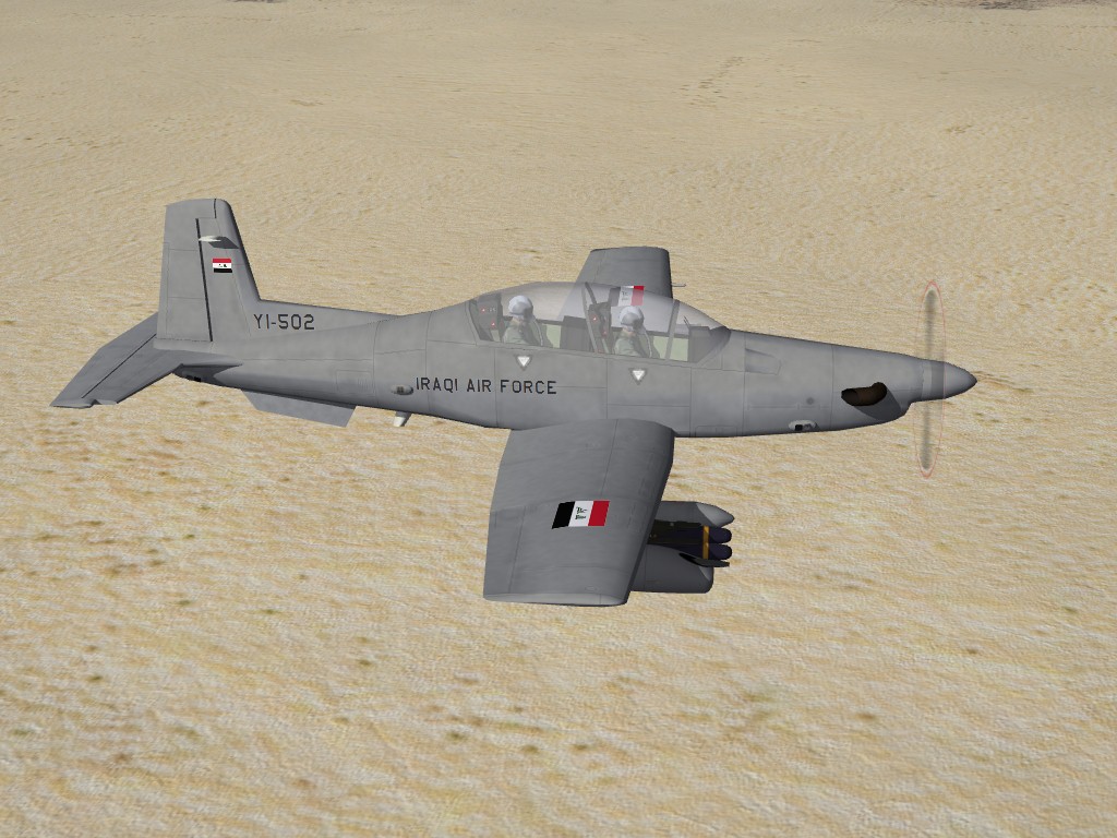 AT-6B Texan COIN, Iraqi AF  (Skin & Ini Tweeks)