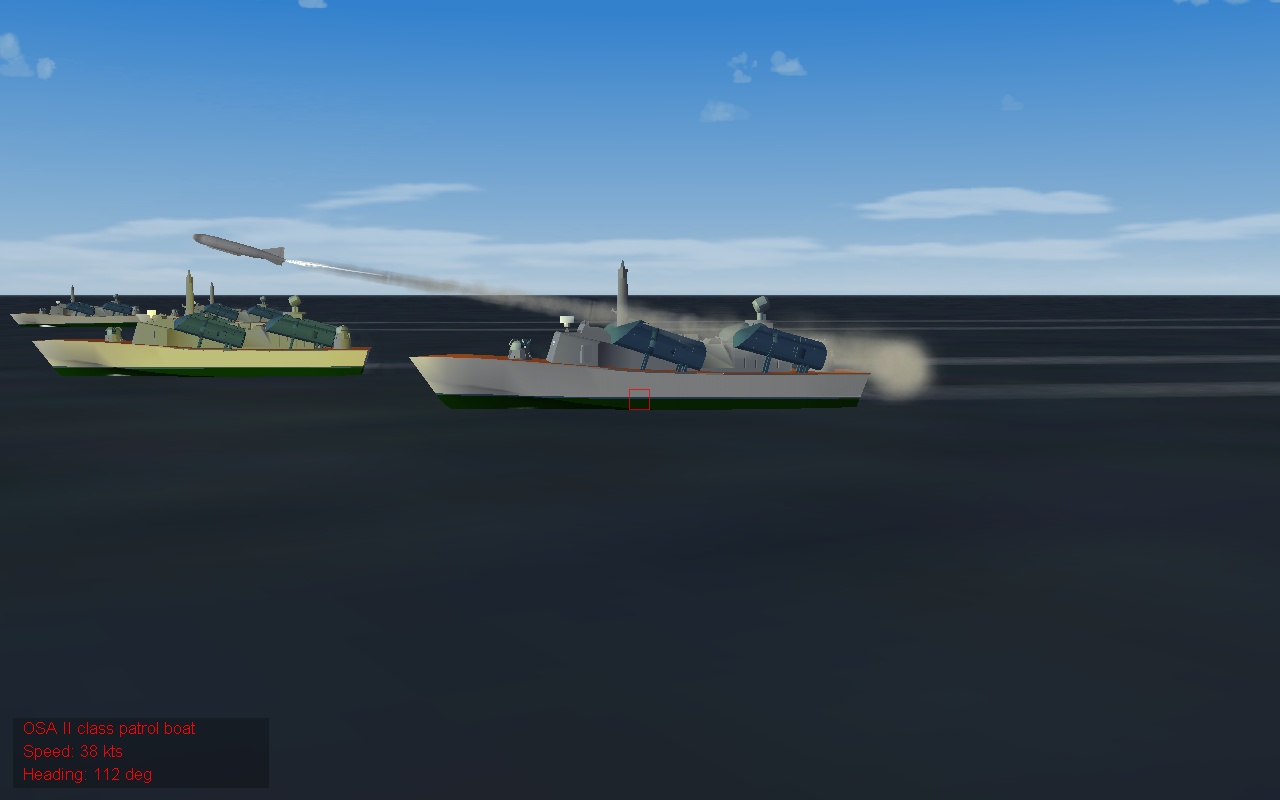 Osa class missile boat pack
