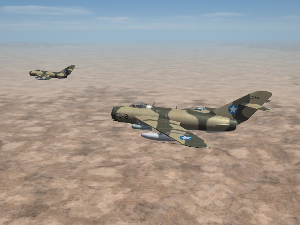 Somali Air Corps MiG-17F Fresco-C