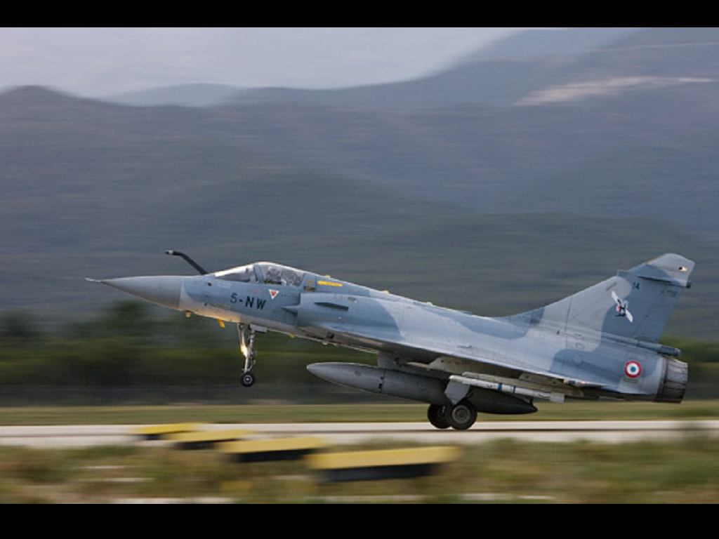 Mirage 2000C Hangar and Loading screens