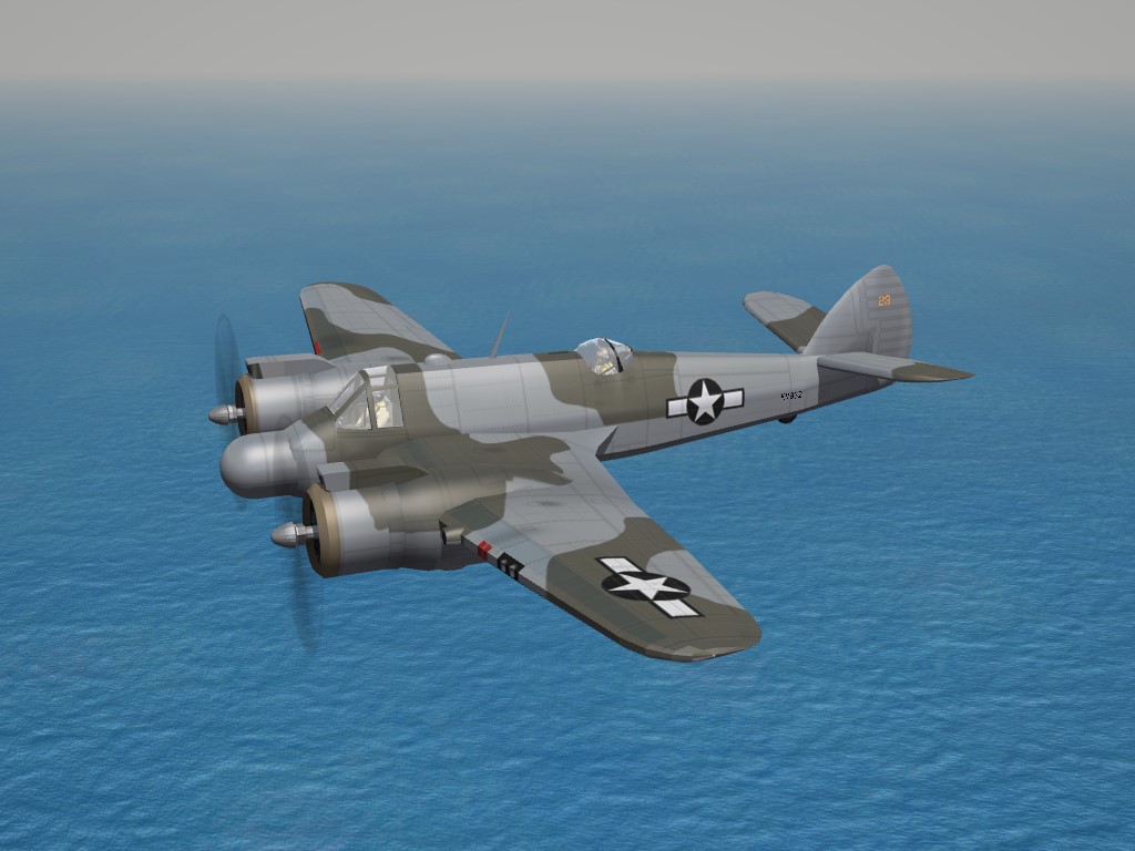 SF2 WW2 MTO Bristol Beaufighter Mk.VIF (NF) USAAF (DAT)