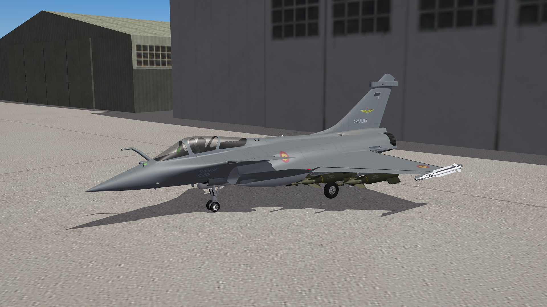 [Fictional] Dassault Rafale E for STRIKE FIGHTERS 2
