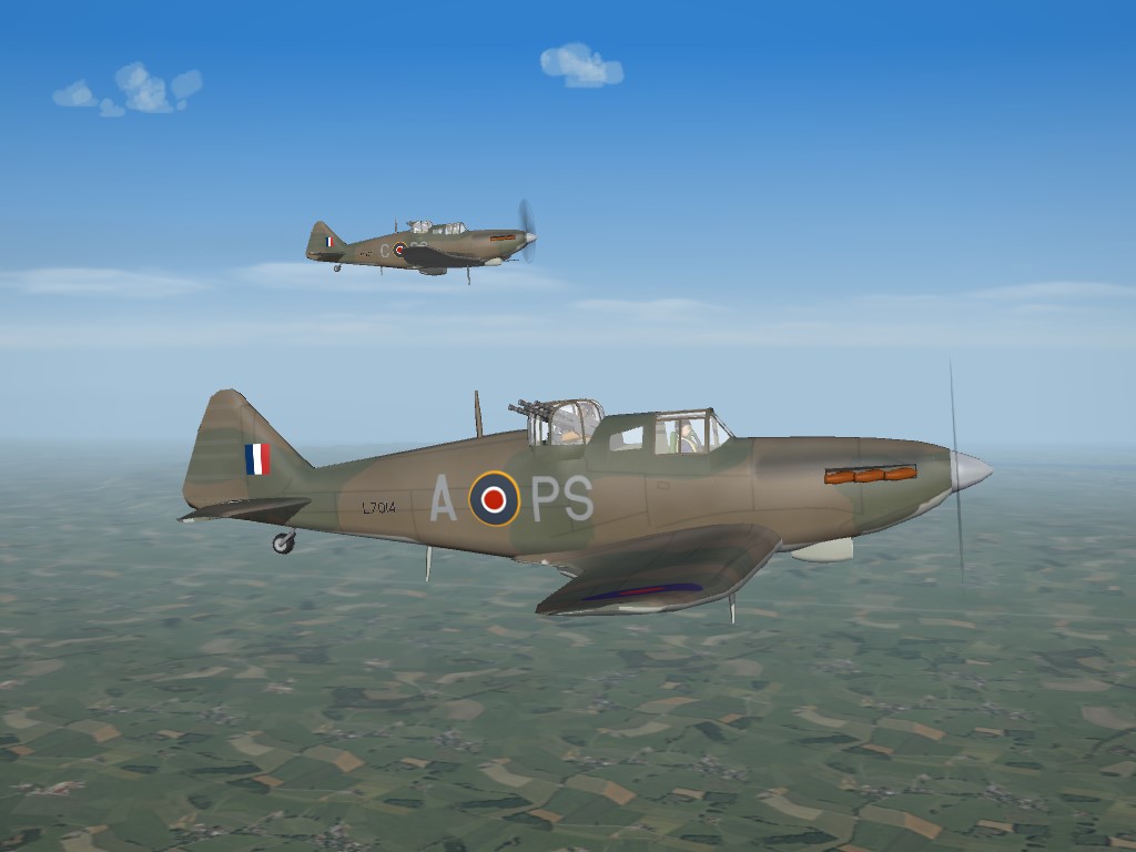 SF2 WW2 ETO Boulton Paul Defiant Remod Pak