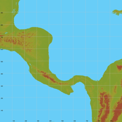 Central America Terrain for SF2