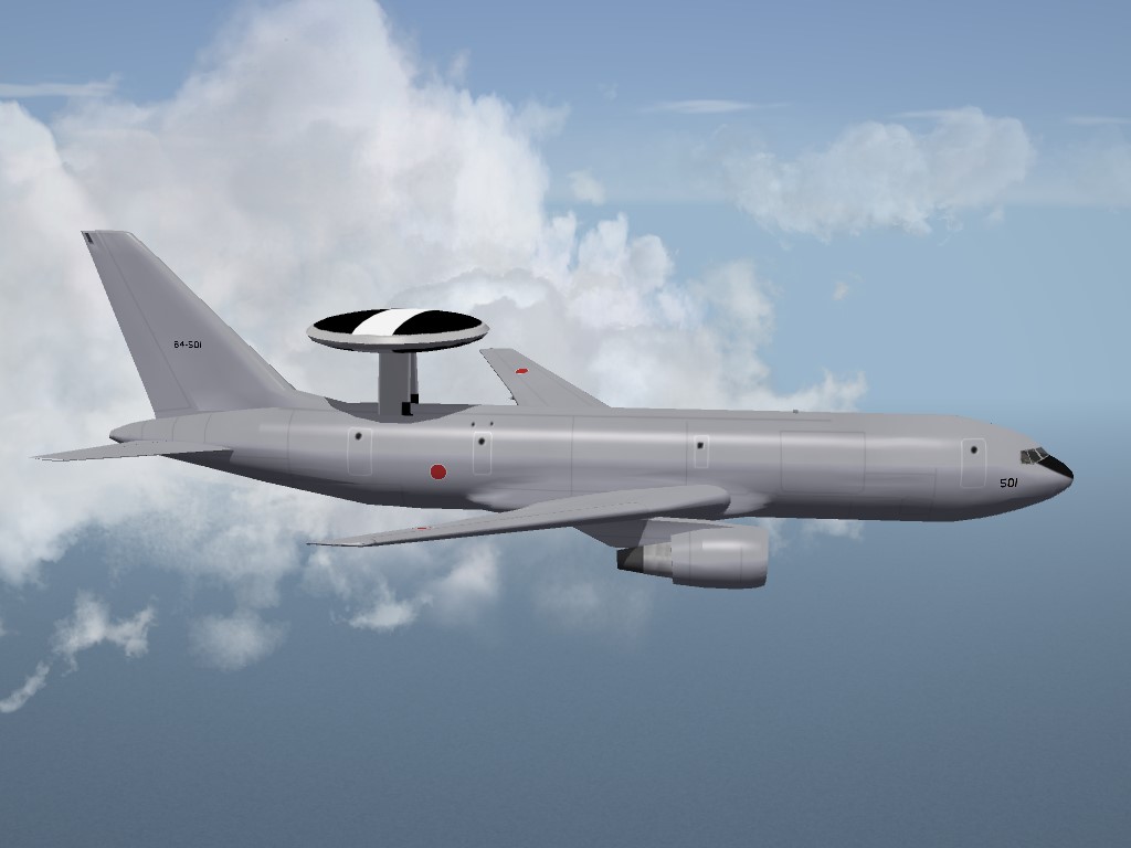SF2 E-767 AWAC and KC-767 Cargo/Refueler Aircraft by Veltro2K