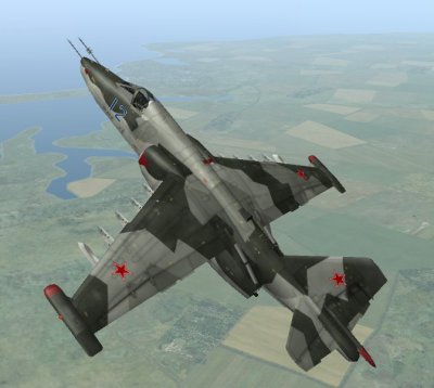 Su-25 skin (dark camo) - 1.0