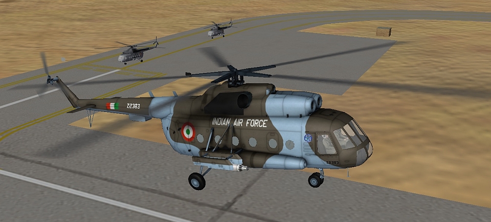 Mil Mi-8 Hip "Rana" Indian Air Force mod for SF2