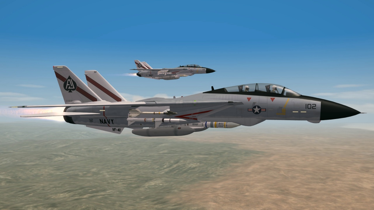 SF2 F-14 Super Pack VF-41 Black Aces Skin Pack