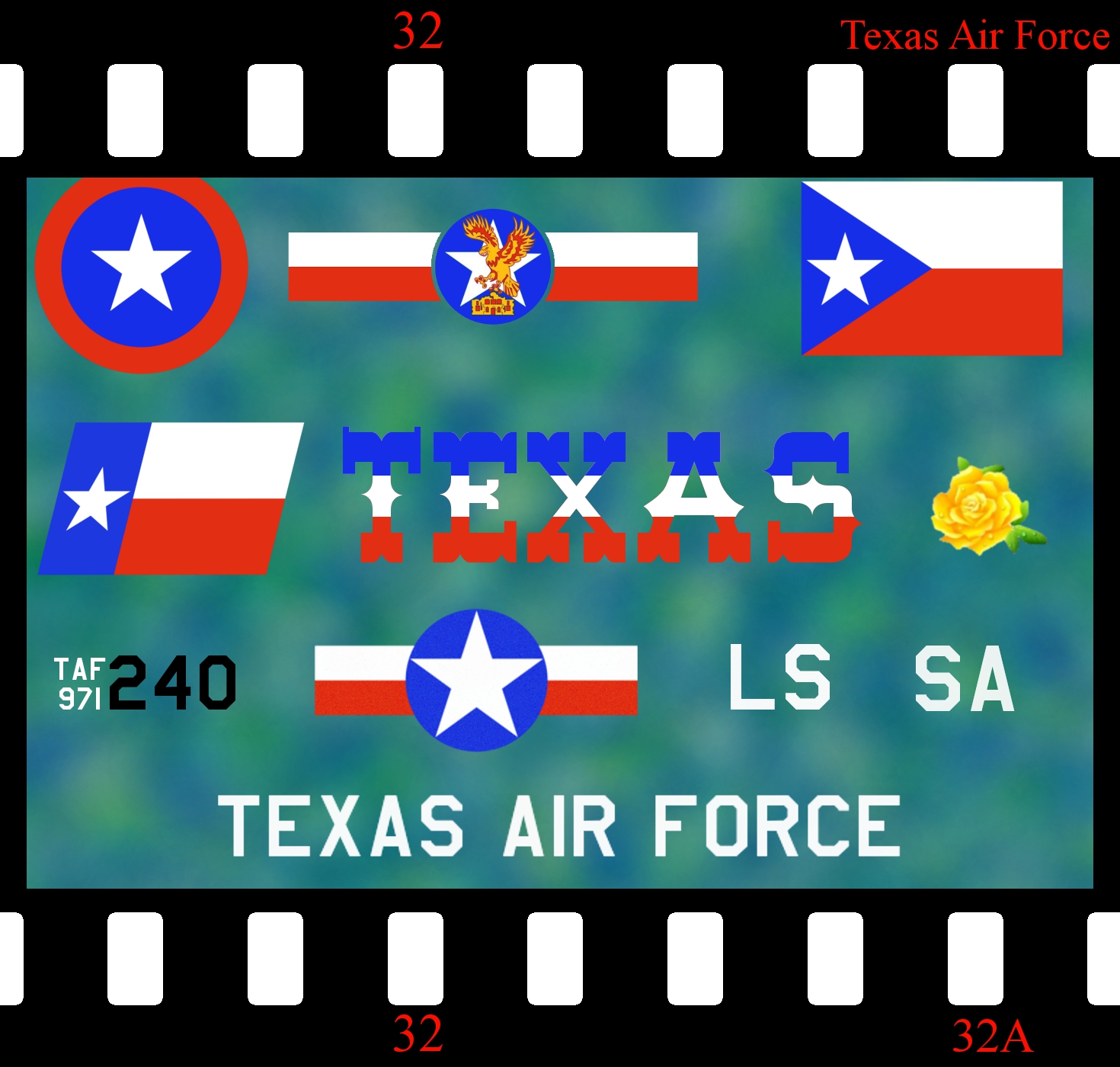 [Fictional] Texas Air Force Decals