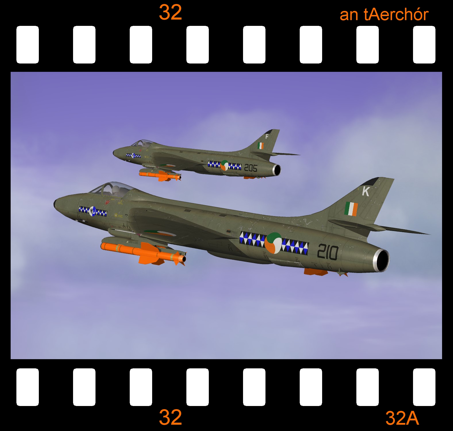 [Fictional] Hawker Hunter F.6M - Irish Air Corps