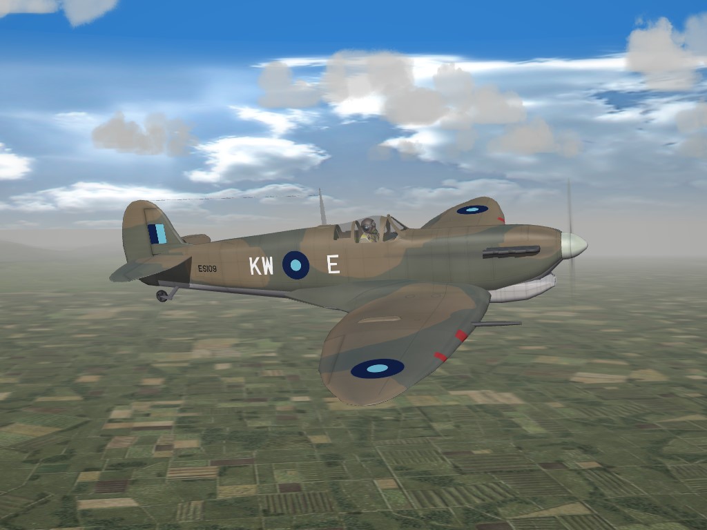 SF2 WW2 SEAC Spitfire Mk.V Trop Pak by Cocas Aircraft Factory