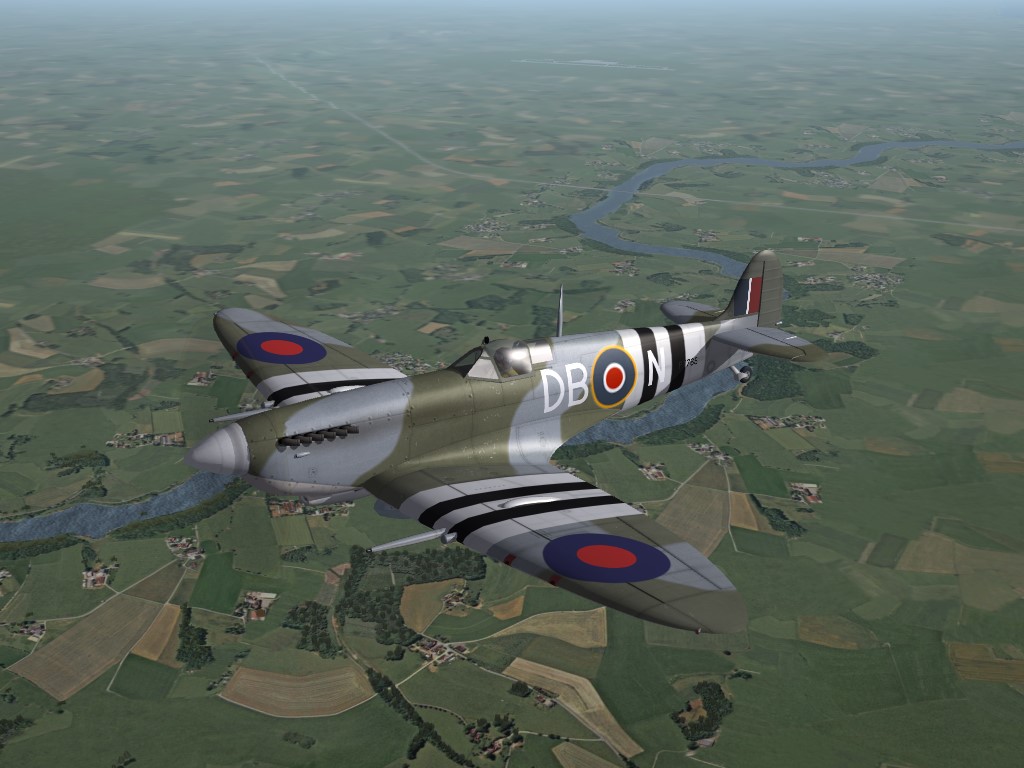 SF2 WW2 ETO, "D-Day" Spitfire IX Blank Skin set