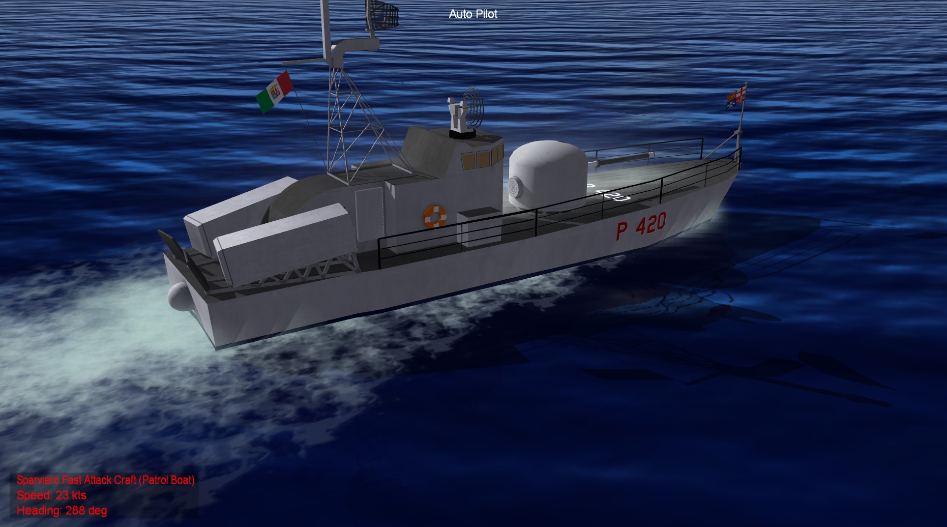 SF2 Sparviero Fast Patrol Craft