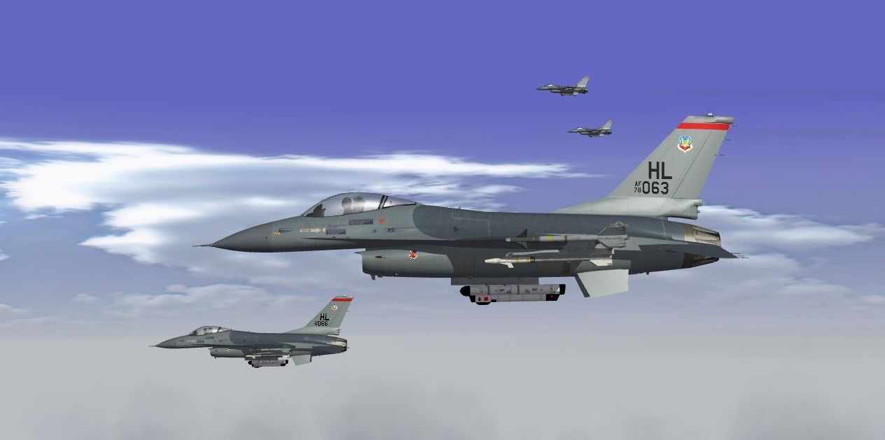 Updated F-16A Block 10