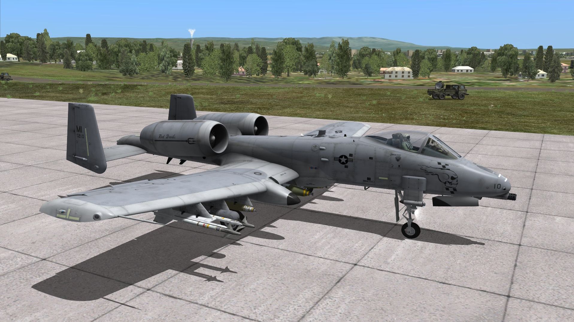 A-10C DCS Michigan ANG Skin