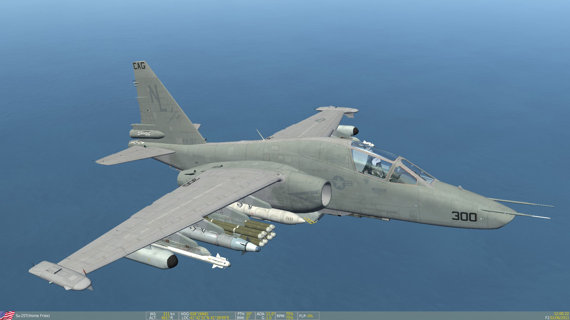 US Navy Attack Squadron 97 (VA-97) "Warhawks" Skin Pack