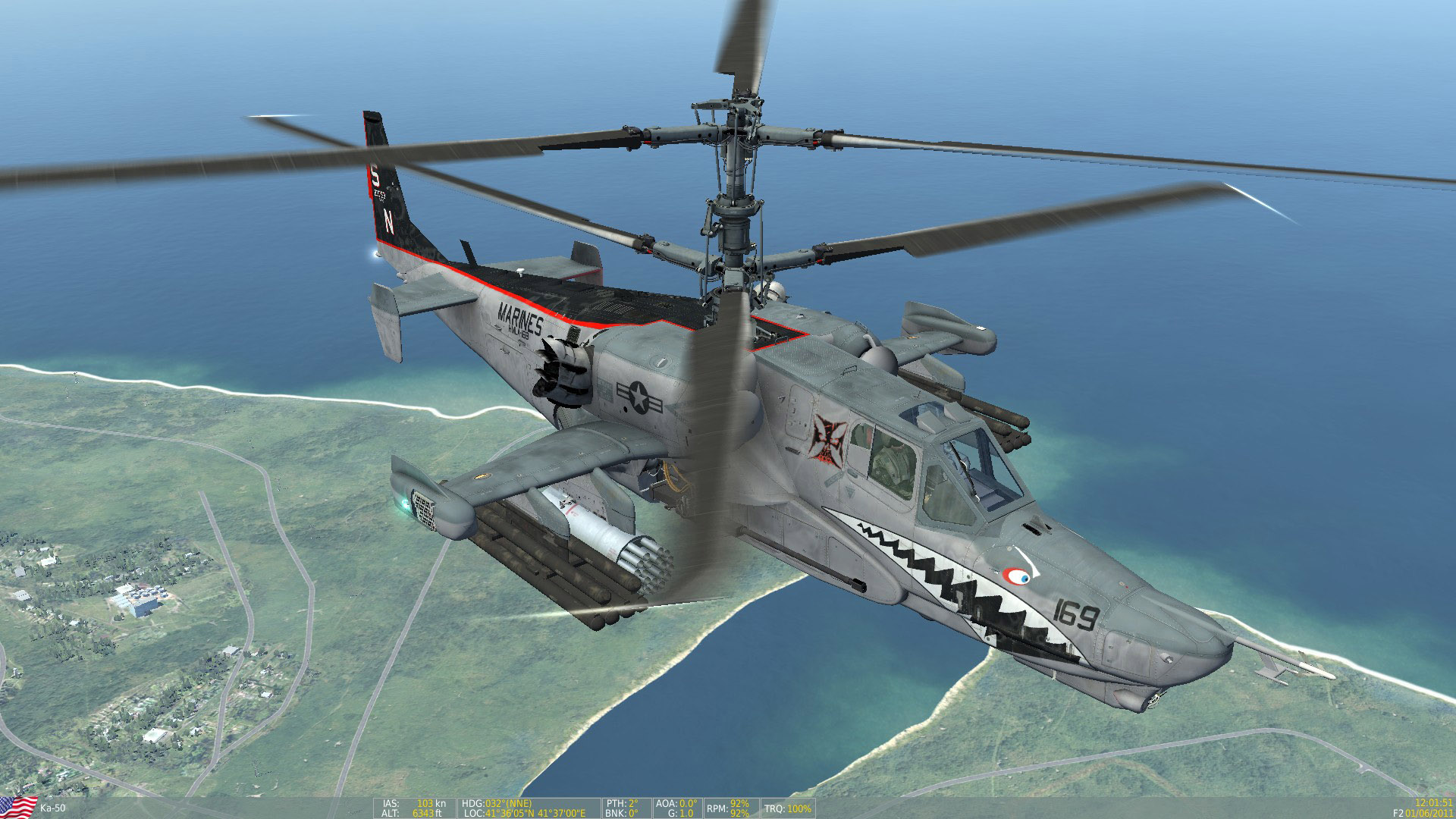 Ka-50 USMC HMLA-169 "Vipers" Skin Pack