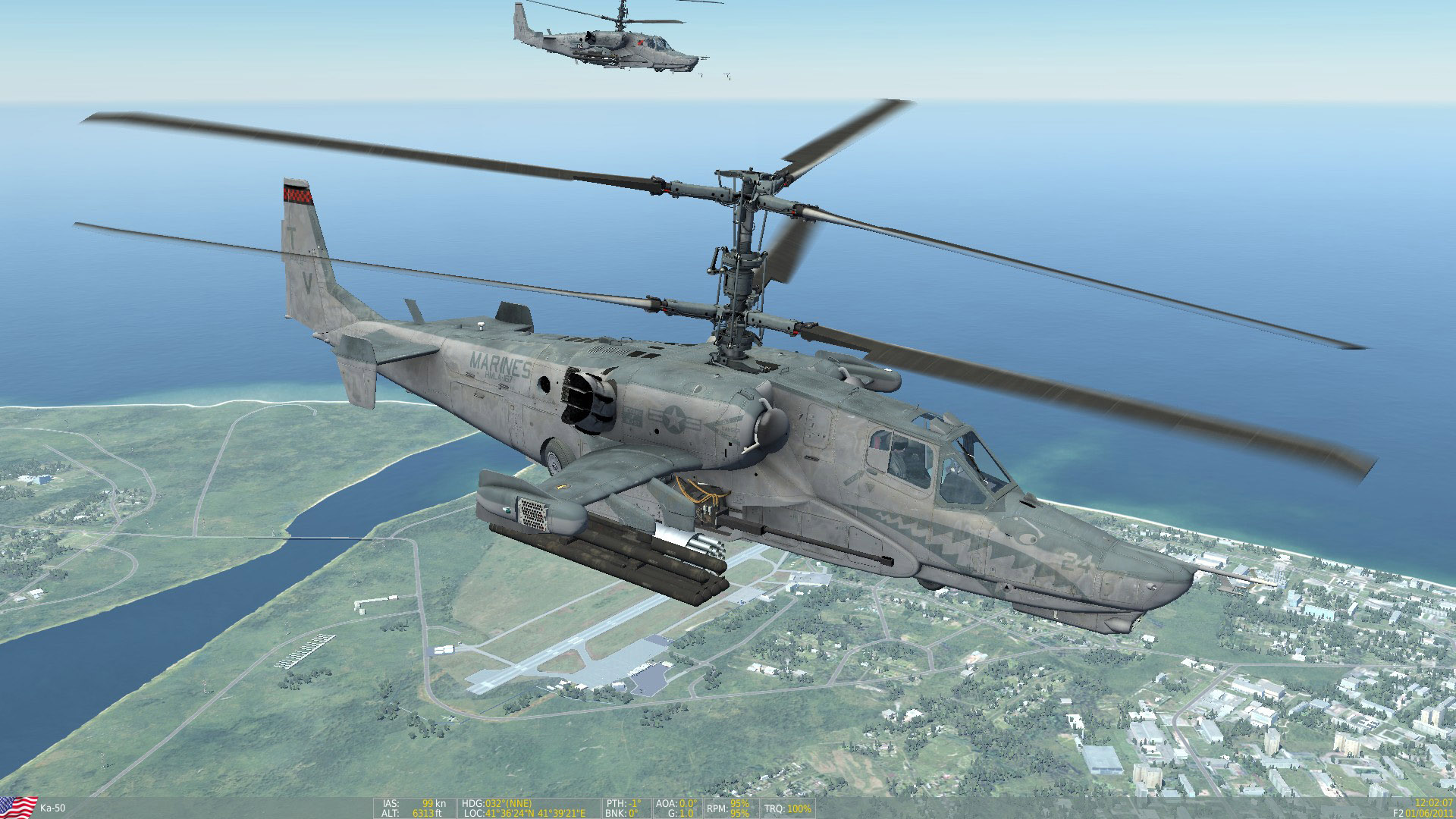 Ka-50 USMC HMLA-167 "Warriors" Skin Pack