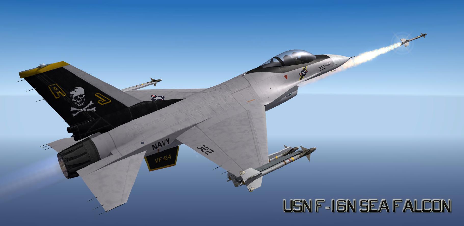 USN F-16N Sea Falcon "What-If' Skin