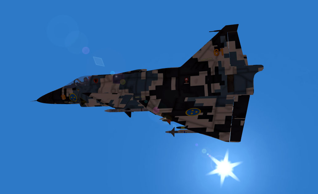 JA-37 Viggen ''Skin''