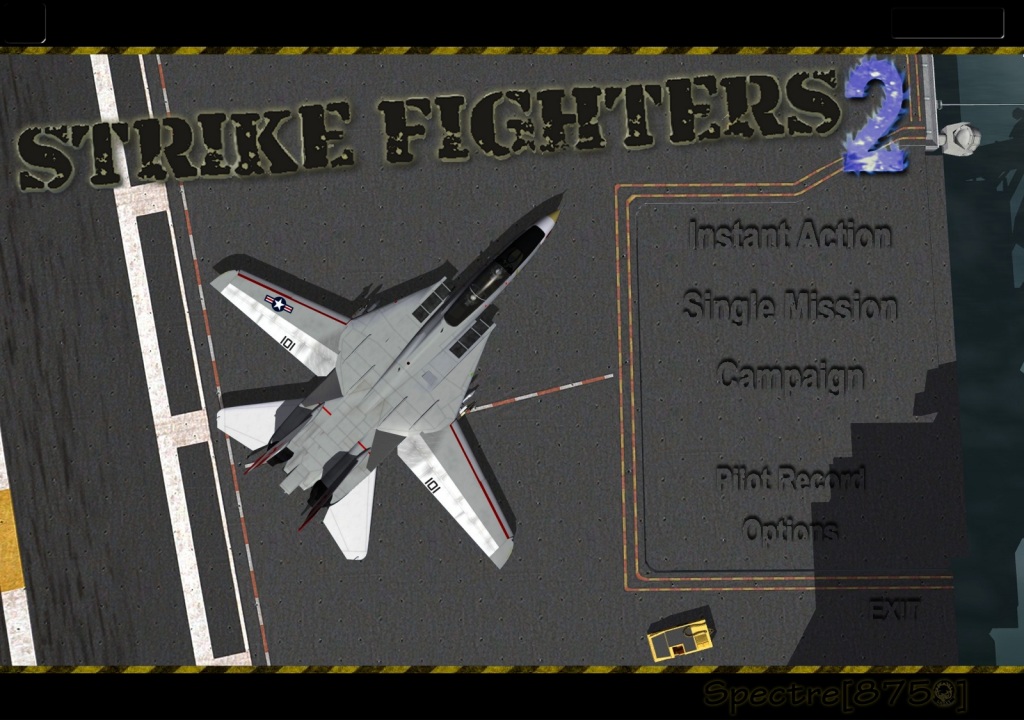 F-14 Menu Screens, Speech and Menu Music Mod.
