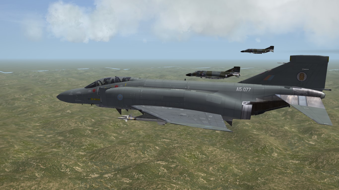 F-4M Phantom II FGR.22 - Royal Australian Air Force - RAF schemes