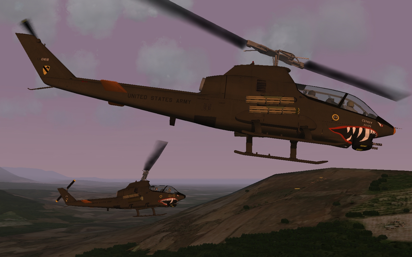 AH-1G Cobra  Over Vietnam ver.2016