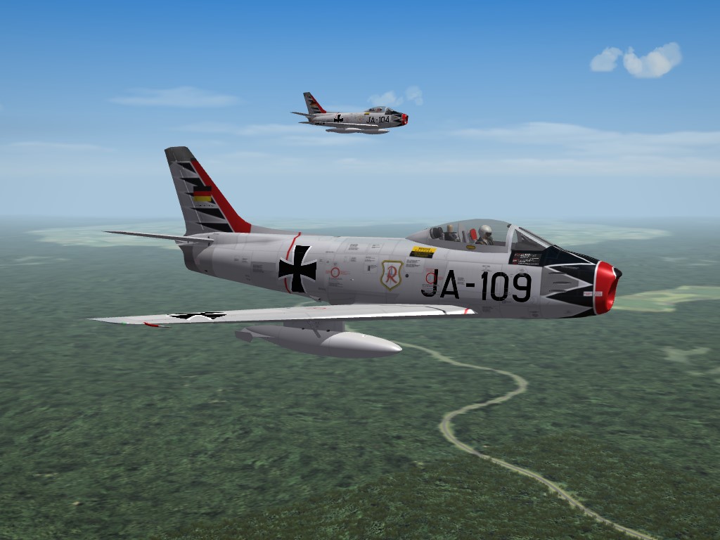 Canadair Sabre Mk.6 Early (GAF) Update Pack