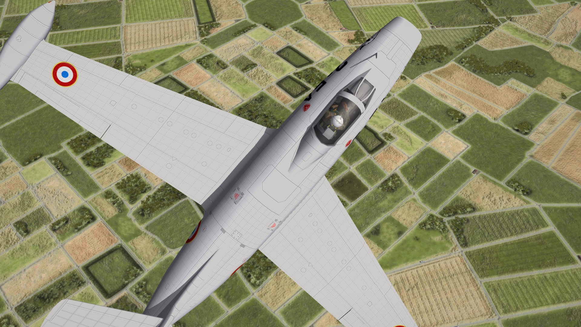 MD-450 Ouragan Template Redrawn Lines & Rivets