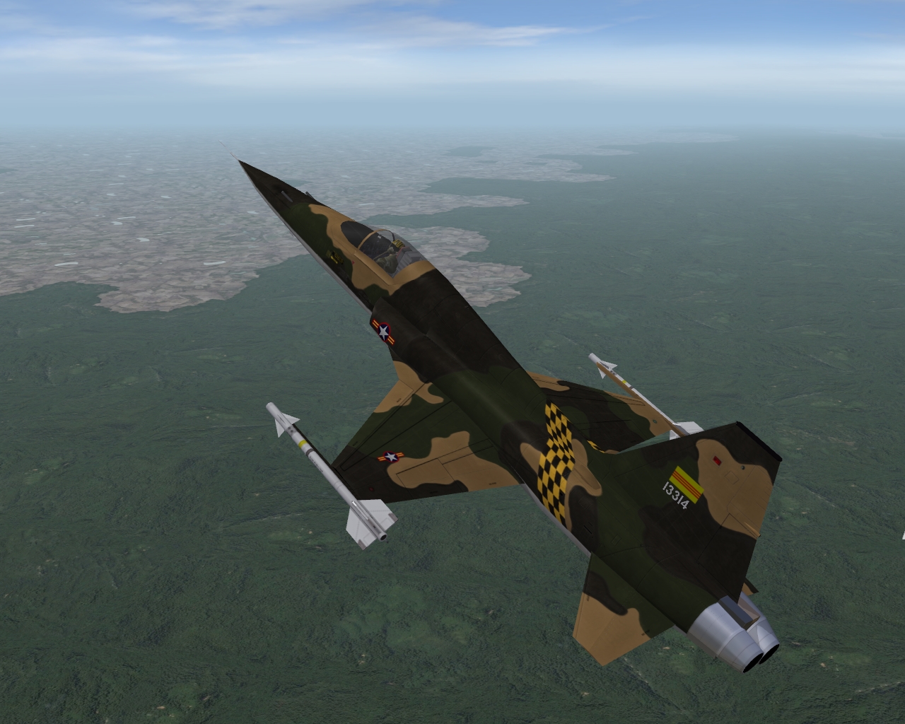 F-5A South Vietnam Air Force (VNAF) skin