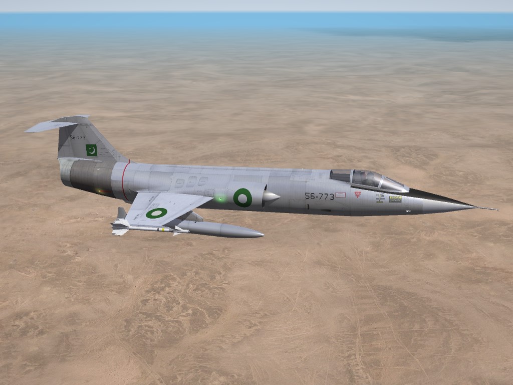 SF2 DLC #28: F-104A Starfighter, Pakistani Air Force