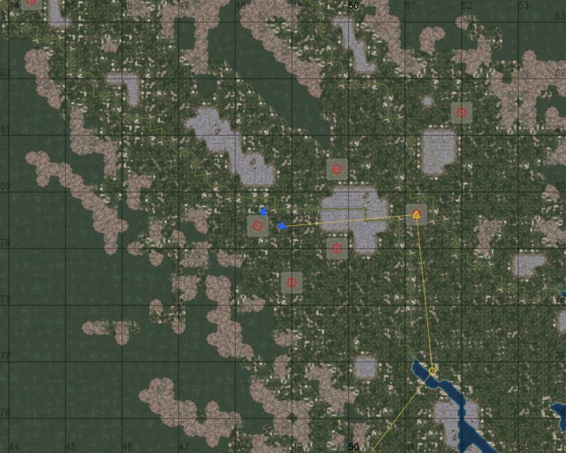 Remove the red planes from the in flight Map