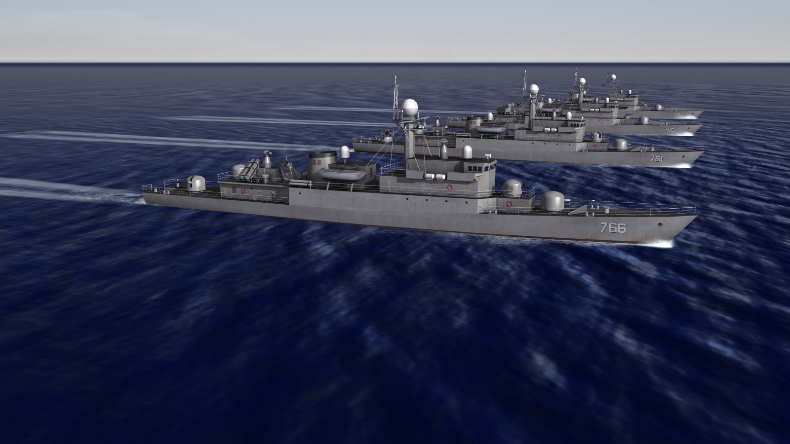 Republic of Korea Navy corvette pack