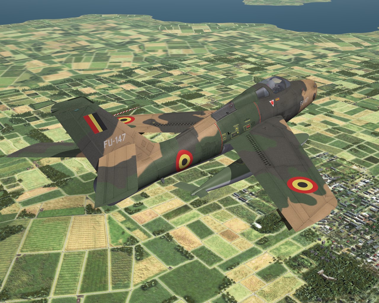 F-84F BAF Camo