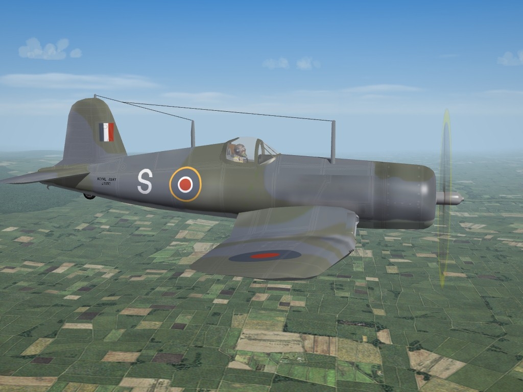 Vought Corsair Mk.II, Royal Navy, ETO (Wolf257)