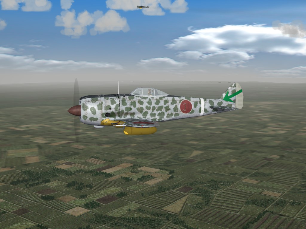 SF2 WW2 Ki-44 64 Sentai CBI Skin Pak