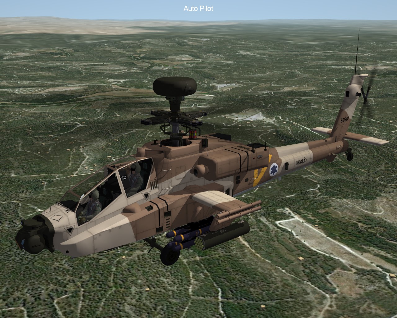 AH-64A/D IAF pack skin