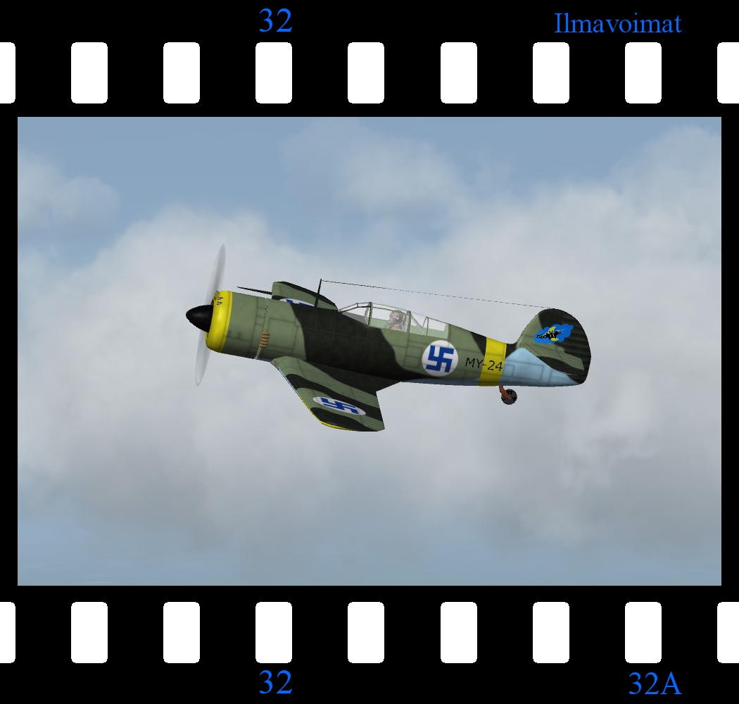 VL Myrsky II - WW2 Indigenous Finnish Fighter (by Veltro 2K)